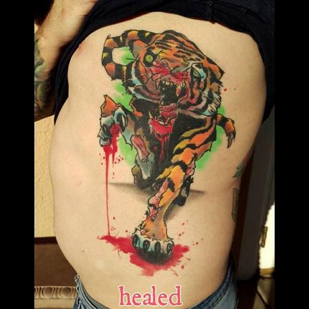 Tattoos - Zombie Tiger (healed) - 131527